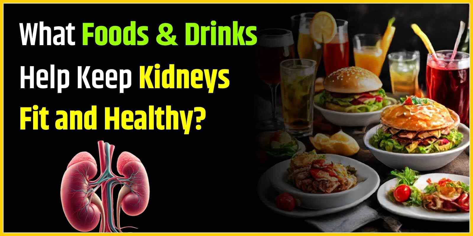 What Foods & Drinks Help Keep Kidneys Fit And Healthy